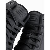 Ombre Men's high top sneakers with zipper for easy donning - black | shoptok.hr