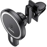 hoco. auto držač za ventilacijsku rešetku s induktivnim punjenjem podržava punjenje s MagSafe 15W CA85 crna | shoptok.hr