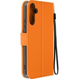 AVIZAR torbica za samsung galaxy A34 5G imetnik kartice clap denarnica, oranžna, (5000011205) | Shoptok.si
