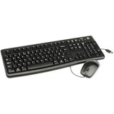 Logitech Tastatura + miš MK120 Desktop USB US Cene