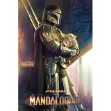 Grupo PLAKAT VOJNA ZVEZD MANDALORSKI KLAN DVEH, (20837760) | Shoptok.si