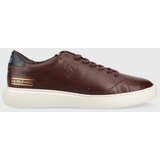 US Polo Assn Kožne tenisice Cryme003m/bl2 boja: smeđa | shoptok.hr