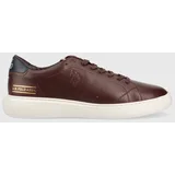 US Polo Assn Kožne tenisice Cryme003m/bl2 boja: smeđa