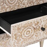  Ormar za krevet Bijelo 50 x 33 x 60 cm Čvrsto drvo manga | Eponuda.com