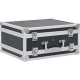  Kovček za pištolo aluminij in ABS črn, (20770248) | Shoptok.si