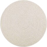  Tepih ZIZUR krem Ø 120 cm s izgledom jute unutarnji i vanjski | shoptok.hr