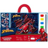 Luna Marvel: Spider-Man bojanka s vodenim bojama i naljepnicama | shoptok.hr