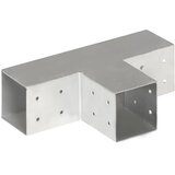 Spojnik za stupove u T-obliku od pocinčanog metala 81 x 81 mm Slike