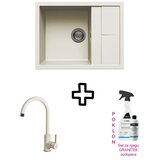  Sudoper SHR Unico 125 + slavina C01 Bianco Antico | shoptok.hr
