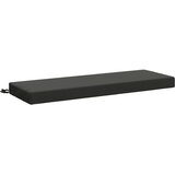  Jastučić za klupu SOEST 100% poliester Antracit 110 x 40 x 8 cm Slike