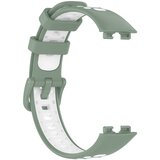 INF Nadomestni pašček za Huawei Band 10/9/8 - Zračen športni silikonski pašček Green, (22102864) | Shoptok.si