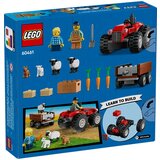 Lego City: Rdeči kmetijski traktor s prikolico | Shoptok.si