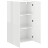 TV zidni ormar Zidne Visoki sjaj bijela 59,5 x 31 x 100 cm | shoptok.hr
