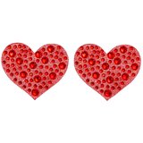 Leg Avenue Amore Nipple Jewel Stickers Red | Shoptok.si
