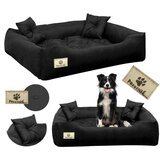 AIO FACTORY Pasja postelja PRESTIGE 145x115 cm nepremočljiva črna, (21960776) | Shoptok.si
