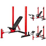 HMS-ds Poluprofesionalna fitness klupa arm curl + leg extension + bench press Cijene
