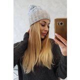 Kesi Cap with fleece Paris K212 dark pink+gray | Shoptok.si