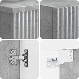 Set namještaja za kupaonicu 2 kom. Betonska siva 33 x 34,5 x 100 cm | Shoptok.si
