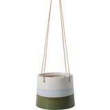 Burgon & Ball Viseč cvetlični lonec "Collector" - Blue/Green - ⌀ 12,5 x 12 cm | Shoptok.si