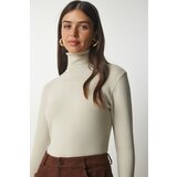 Happiness İstanbul Sweater - Beige - Slim fit Cene