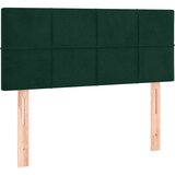 Box spring krevet s madracem tamnozeleni 90x200 cm baršunasti | shoptok.hr