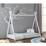 Drveni dečiji krevet tipi - beli - 200*90 cm Cene