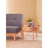 Premier Housewares Okrogla stranska mizica v borovem dekorju ø 60 cm Viborg – | Shoptok.si