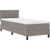  Krevet s kutijom s madracem taupe 80x200 cm tkanina | shoptok.hr