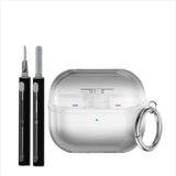 INF Zamenljivi/združljivi deli – Samsung Galaxy Buds3 TPU zaščitni ovitek, prozorno vijoličen, 3-delni komplet, vodoodporen Black, (5000244627) Cene