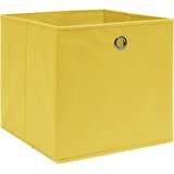  Kutije za pohranu od netkane tkanine 10 kom 28x28x28 cm žute | shoptok.hr