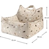 Wigiwama Svjetlo smeđa vreća za bebe od bouclé tkanine/od šenila Terrazzo Chair – | shoptok.hr