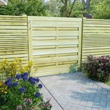  Vrata od impregnirane borovine 100 x 100 cm zelena | shoptok.hr