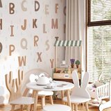  Foto tapeta - Letters in Soft Colours 500x350 Vodootporna | shoptok.hr