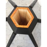  Drvena hranilica za ptice, sa posudom za hranu 40 x 45 x 35 cm | shoptok.hr