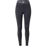 Juicy Couture Sport Sportske hlače crna / bijela