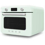 Smeg COF01PGEU Namizni parni pecica v 30 slogu 50-ih let, pastelno zelena, žar litrov kroženja zraka, in cisto parno | Shoptok.si