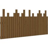  Stensko posteljno vzglavje medeno rjavo 166x3x80 cm borovina, (20738993) | Shoptok.si