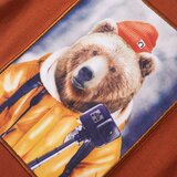  Dječja majica s dugim rukavima tamnonarančasta 116 | shoptok.hr