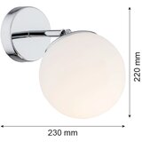  Argon 3988 - Zidna lampa SATELITE 1xE27/15W/230V sjajni hrom | Eponuda.com