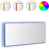  Kopalniška ogledalna omara z LED lučko star les 80x37 cm, (22008356) | Shoptok.si