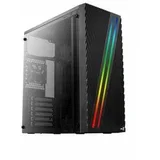 Streak Midi Tower Black