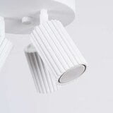  Stropna svetilka KARBON 3P bela, (21626843) | Shoptok.si