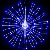  Božićna svjetla zvjezdani prasak 140 LED 2 k plava 17 cm | shoptok.hr