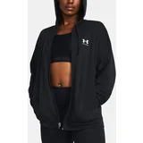 Under Armour Sweatshirt UA Rival Terry OS FZ Hooded-BLK - Women