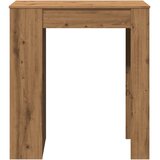  Barski stol s držačima boja hrasta 95x47x103,5 cm drveni | shoptok.hr