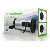 DC-AC inverter za auto GEMBIRD, in12Vout220V 150W EG-PWC150-01