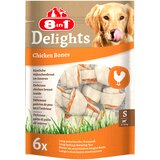 8in1 Delights kosti za žvečenje piščanec - Varčno pakiranje: S, 2 x 210 g (12 kosov) Cene