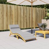 vidaXL Blazina za ležalnik siva 180x60x3 cm oxford tkanina Cene