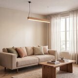 Brilagi LED Luster na sajli GARDALINE LED/100W/230V hrast | Eponuda.com