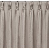  Curtain MILANA color cappuccino style classic flex 7.5 cm with double pleat chenille 140x300 HOMEDE | shoptok.hr